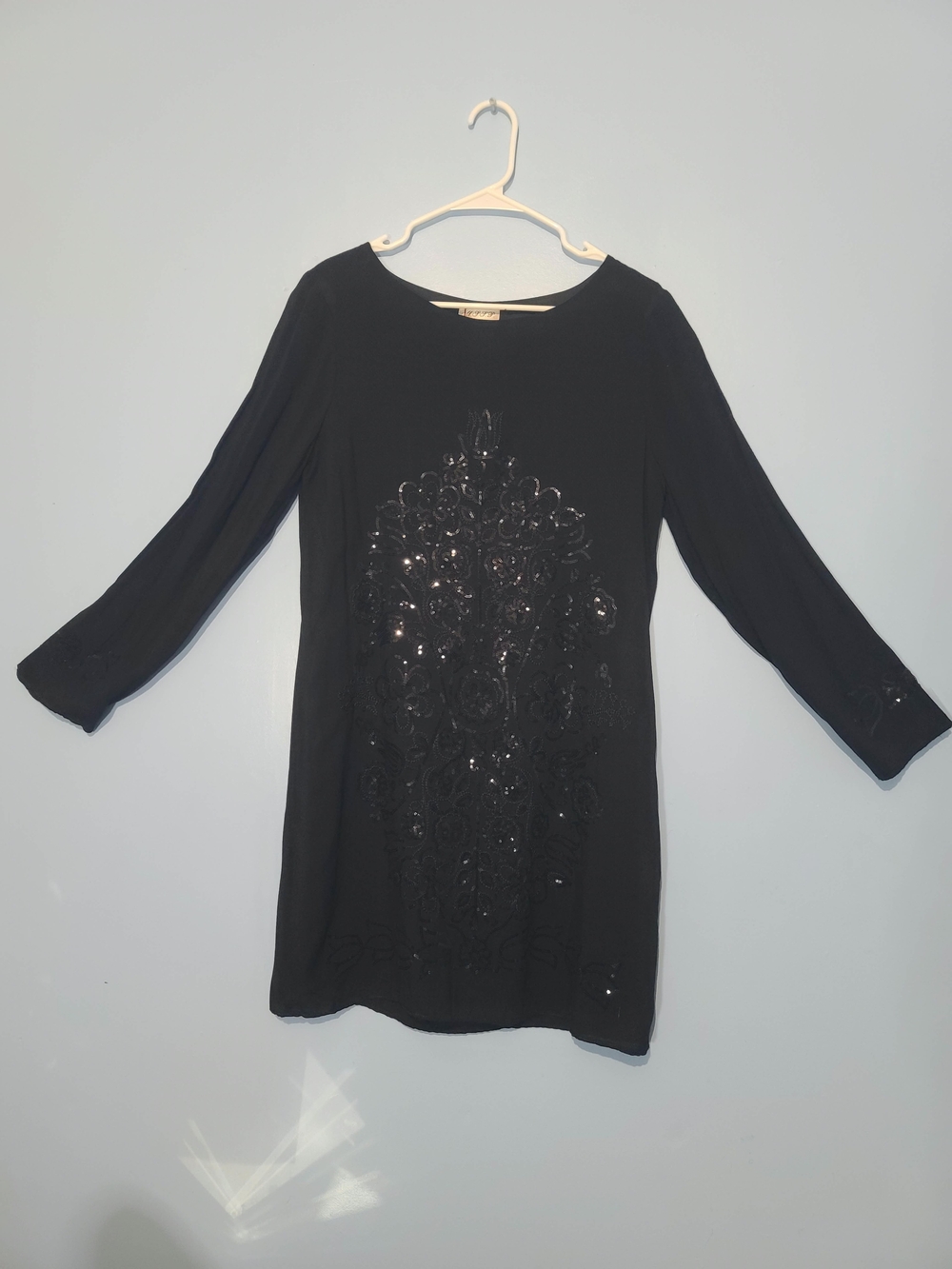 Black Beaded Women’s Dress
